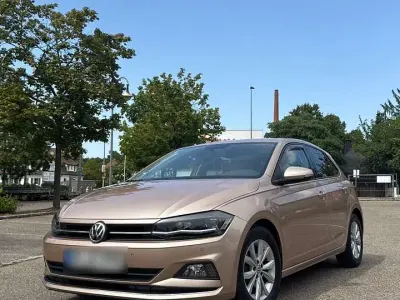 Gebraucht VW Polo Highline 110 PS (80 kW) 2018 Orange Kleinwagen