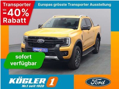 gebraucht Ford Ranger DoKa Wildtrak 205PS Aut./e-Rollo -27%*