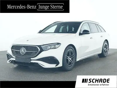 Gebraucht Mercedes E220 AMG line 197 PS (144 kW) 2025 Unilack polarweiß