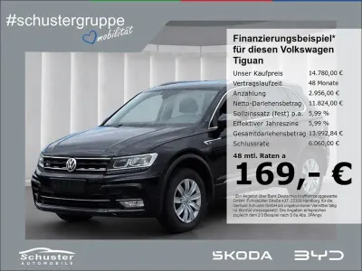 Gebraucht VW Tiguan R-line 190 PS (139 kW) 2017 Deep black perleffekt SUV