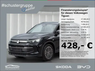 Gebraucht VW Tiguan Goal 150 PS (110 kW) 2025 Schwarz SUV