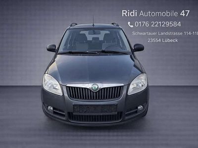 Gebraucht Skoda Roomster Plus Edition 69 PS (50 kW) 2010 Anthracitegrau metallic Van / Kleinbus
