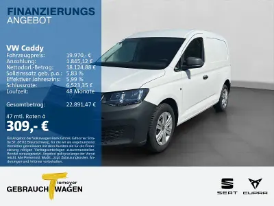 Brugt VW Caddy 75 HK (55 kW) 2023 Hvid MPV