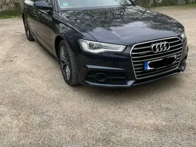 Usata Audi A6 S-Line 190 CV (139 kW) 2016 Blu Station wagon