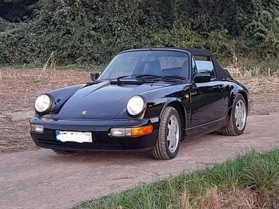 Gebraucht Porsche 911 Carrera 4 Cabriolet 250 PS (183 kW) 1990 Schwarz Cabrio