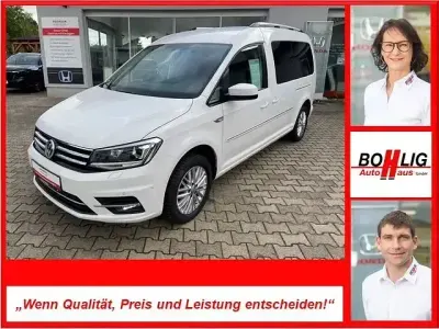 Gebraucht VW Caddy Maxi Highline 131 PS (96 kW) 2018 Weiß Van / Kleinbus