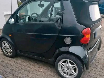 Brugt Smart ForTwo Cabrio 55 HK (40 kW) 2003 Sort Cabriolet