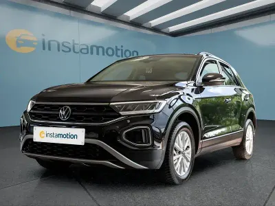 Gebraucht VW T-Roc 110 PS (80 kW) 2023 Schwarz SUV