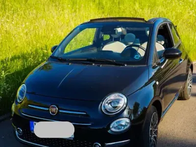 Używany Fiat 500C Dolcevita 70 KM (51 kW) 2022 Czarny Kabriolet