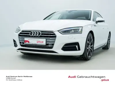 Używany Audi A5 Sportback Sport 190 KM (139 kW) 2018 Biały Hatchback