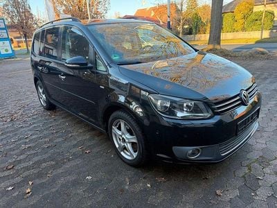 Gebraucht VW Touran Comfortline 140 PS (102 kW) 2012 Schwarz Van / Kleinbus