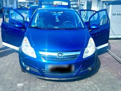 Gebraucht Opel Corsa 80 PS (58 kW) 2007 Blau Kleinwagen