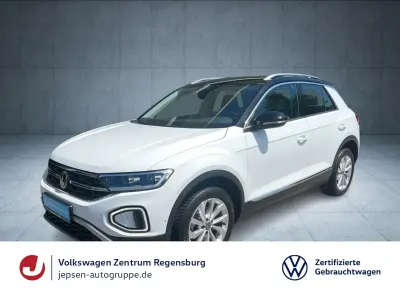Gebraucht VW T-Roc Style 110 PS (80 kW) 2023 Pure white schwarz SUV