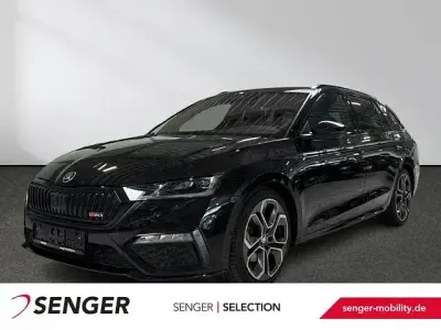Brugt Skoda Octavia RS 200 HK (147 kW) 2021 Sort Stationcar