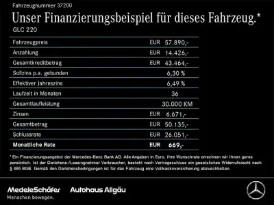 Gebraucht Mercedes GLC220 AMG 197 PS (144 kW) 2025 Weiß SUV