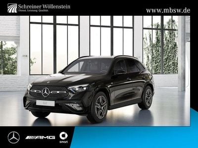 Gebraucht Mercedes GLC300e AMG 197 PS (144 kW) 2025 Metalliclack obsidianschwarz SUV