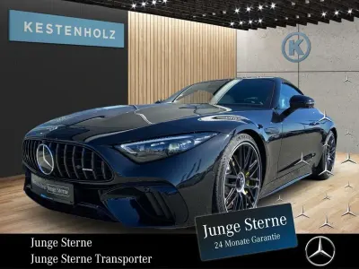 Brugt Mercedes SL63 AMG AMG 585 HK (430 kW) 2024 Sort Cabriolet