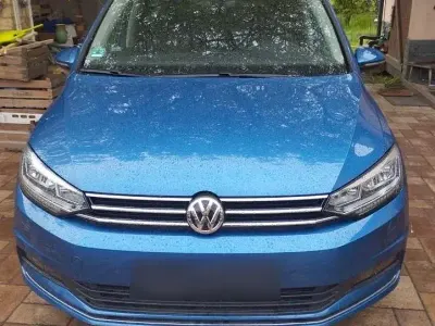 Gebraucht VW Touran 115 PS (84 kW) 2018 Blau Van / Kleinbus