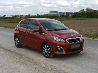 Gebraucht Peugeot 108 Allure 72 PS (52 kW) 2020 Rot Kleinwagen