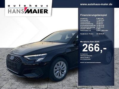 Usata Audi A3 150 CV (110 kW) 2022 Nero Berlina