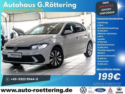 Gebraucht VW Polo Move 95 PS (69 kW) 2024 Grau Kleinwagen