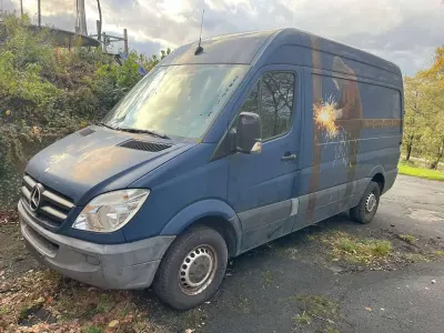 Gebraucht Mercedes Sprinter 163 PS (119 kW) 2010 Blau Van