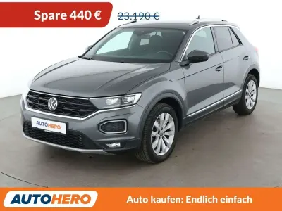 Gebraucht VW T-Roc Sport 150 PS (110 kW) 2020 Indiumgrau SUV