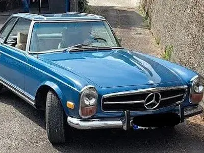 Gebraucht Mercedes SL280 170 PS (125 kW) 1970 Blau Cabrio