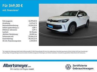 Gebraucht VW Tiguan Life 150 PS (110 kW) 2024 Weiß SUV