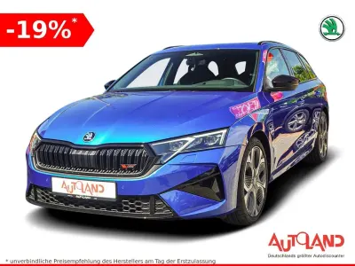 Neu Skoda Octavia RS 265 PS (194 kW) 2026 Raceblaumet. Kombi