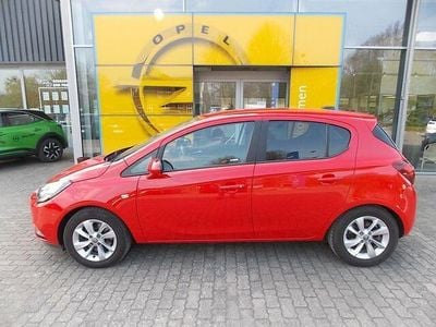Gebraucht Opel Corsa 95 PS (69 kW) 2018 Lava rot Kleinwagen