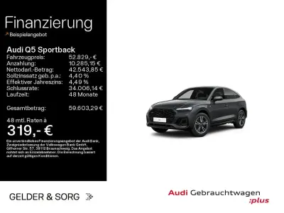 Używany Audi Q5 Sportback S-Line 286 KM (210 kW) 2025 Szary SUV