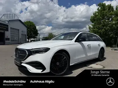 Gebraucht Mercedes E450 AMG Line Premium Plus 367 PS (269 kW) 2024 Unilack polarweiß Kombi