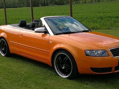 Gebraucht Audi A4 Cabriolet S-Line 170 PS (125 kW) 2004 Orange Cabrio