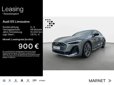 Ny Audi S5 Sport 367 HK (269 kW) 2026 Grå Sedan