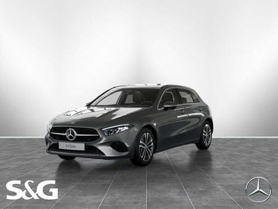 Neu Mercedes A200 Progressive 163 PS (119 kW) 2025 Metalliclack mountaingrau Limousine