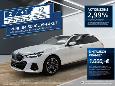 Gebraucht BMW 520 M Sport 197 PS (144 kW) 2025 Weiß Kombi