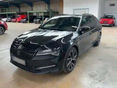 Gebraucht Skoda Superb SportLine 272 PS (200 kW) 2021 Schwarz Kombi