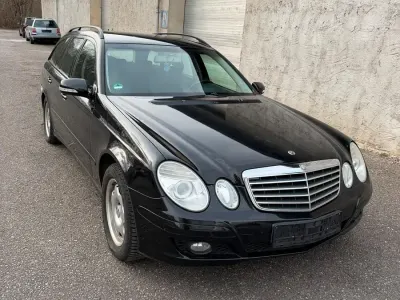 Brugt Mercedes E220 170 HK (125 kW) 2008 Sort Stationcar