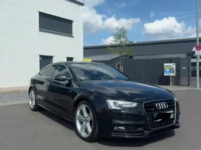 Gebraucht Audi A5 S-Line 224 PS (164 kW) 2014 Schwarz Coupé