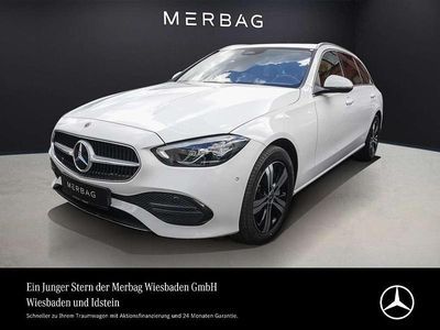 Usata Mercedes C300e Avantgarde 313 CV (230 kW) 2023 Bianco Station wagon