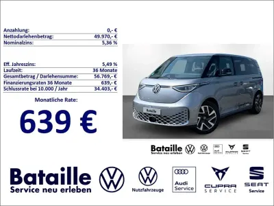 Gebraucht VW ID. Buzz Pro 150 kW (204 PS) 2024 Silber Van / Kleinbus