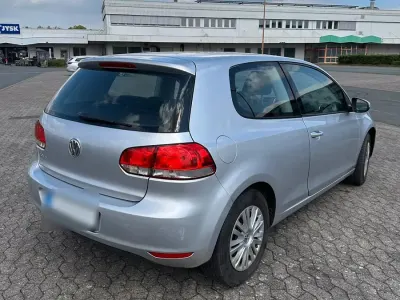 Gebraucht VW Golf VI 2009 Silber Kleinwagen