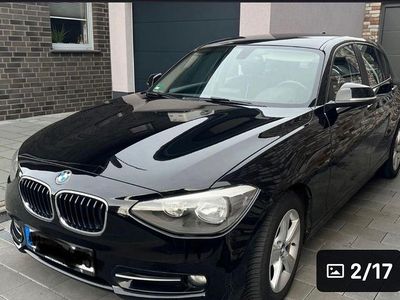 Gebraucht BMW 116 Sport Line 136 PS (100 kW) 2014 Schwarz Kleinwagen
