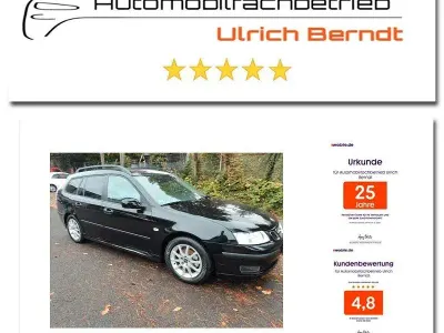 Gebraucht Saab 9-3 150 PS (110 kW) 2005 Schwarz Kombi