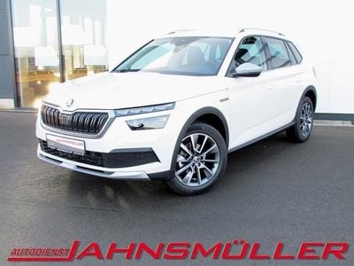 Gebraucht Skoda Kamiq ScoutLine 110 PS (80 kW) 2021 Weiß SUV