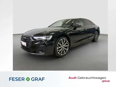 Brugt Audi A8L S-Line 286 HK (210 kW) 2023 Sort Sedan