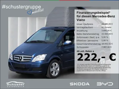 Gebraucht Mercedes Viano Marco Polo 224 PS (164 kW) 2012 Blau Van / Kleinbus