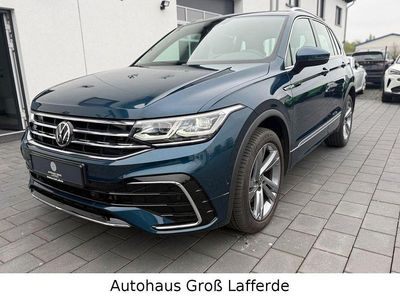 Usata VW Tiguan R-line 200 CV (147 kW) 2021 Blu SUV