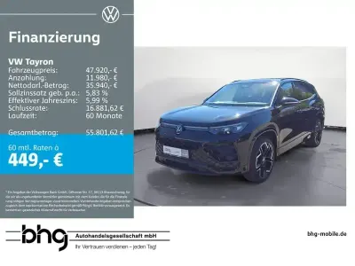 Gebraucht VW Tayron R-line 193 PS (141 kW) 2025 Schwarz SUV